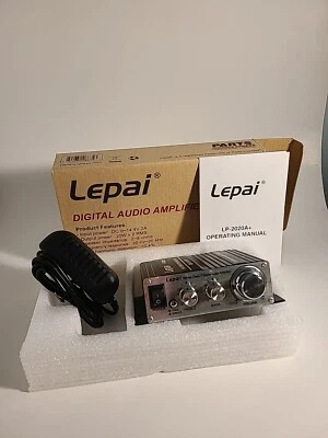 Lepai LP-2020A+ Bluetooth Hi-Fi Audio Mini Class D Stereo Amplifier FM Media wit