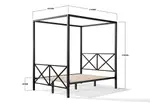 COFFEY 4 Post Queen Bed