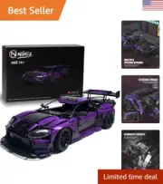 Super Sports car GT4 MOC Building Blocks and Construction Toy, Adult Collecti...
