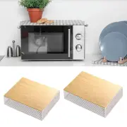 Microwave Oven Rack Metal Spices Plates Cutlery Bottles Microwave Shelf