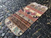 Bohemian Rug, Vintage Rug, Turkish Rug, Boho Rug, Floor Rug, Wool Rug, Handmade