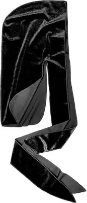 Power Wave Velvet Luxe Durag - Black, Breathable, Stretchy Velvet Fabric Idea...