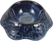 WATIIFUFU Ceramic Bowl for Desserts and Fruits Elegant Appetizer Serving Bowl for Restaurants and Home with Smooth Surface One Molding Design