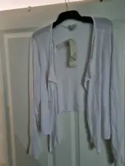 Sz 24 26 Lightweight Cardigan Autograph New Tags .off white
