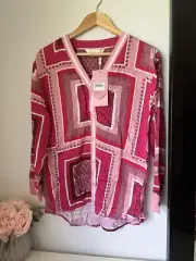 NEW WITH TAGS LADIES PETER ALEXANDER PINK FOLK PYJAMA SET SIZE Small