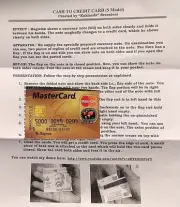 CASH TO CREDIT CARD Debit Money Bill Magic Trick Close Up Pocket Change Beginner