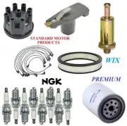 Tune Up Kit Filters Cap Spark Plugs Wire For FORD GALAXIE 500 V8 6.6L 1974