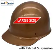 MSA Skullgard Large Cap Style with Ratchet Suspension - Custom Copper