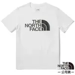 【美國 THE NORTH FACE】女款 柔軟透氣純棉短袖圓領T恤(亞洲版型).休閒衫/7WCH-FN4 白 N