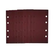 Draper 1/3 Sanding Sheets with Hook and Loop 93 x 190mm 80 Grit 10 Pack 54851
