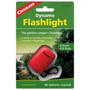 Coghlans Dynamo Wind-up Torch LED / Flashlight - Red