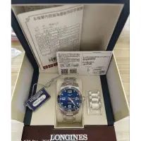 在飛比找蝦皮購物優惠-售 極新 LONGINES 浪琴 深海征服者 陶瓷圈 機械錶