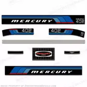 Fits Mercury 1977 40HP Outboard Engine Decals