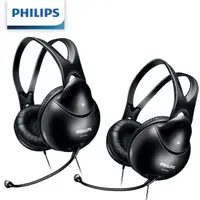 在飛比找momo購物網優惠-【Philips 飛利浦】SHM1900 頭戴式電腦耳機麥克