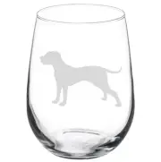 Great Dane Dog Stemmed / Stemless Wine Glass