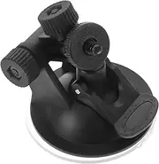KALLORY Dash Cam Suction Mount Camera Holder for Windshield Dashboard Strong Stability Secure Installation Compatible with Dash Action Cameras