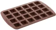 Brownie Silicone Bite-Size Mold 24 Cavity Square 1.5"X1.5"X.75"