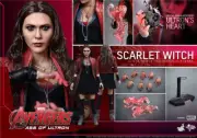 In Stock！HotToys 1/6 MMS301 Avengers 2 Age of Ultron Scarlet Witch Figure Toy