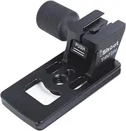 iShoot Metal Replacement Base Foot Stand Adapter for Nikon AF-S 70-200mm f/2.8E FL ED VR Lens Tripod Mount -Bottom is Camera Quick Release Plate Feature