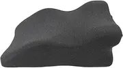 Leg Pillow, Ergonomic Memory Foam Leg Elevating Support Pillow, Wedge Pillow for After Surgery Knee or Leg Pain Relief Swelling Circulation Back Rest Sleeping (Dark Gray)