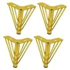 4 Pieces Legs for Furniture Modern Couch Legs for Table Wardrobe TV Cabinets