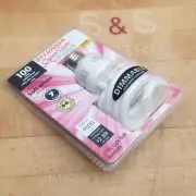 Sylvania CF24EL/TWIST/827/DIM/BL/XX Soft White CFL Light Bulb, 100W, 120V - NEW