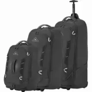 High Sierra Composite V4 Backpack Wheel Duffel Set of 3 Silver 36023, 36024, 360