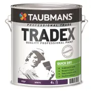 Taubmans 4L White Oil Based Tradex Interior Quick Dry Undercoat And Sealer