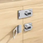 Firm Code Lock 3-digit Baby Safety Locks Simple Cabinet Door Lock Wardrobe