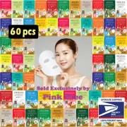 [Malie] 60 pcs Ultra Hydrating Essence Mask Pack, Korean Facial Mask Pack Sheet