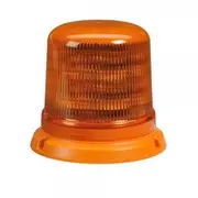 Narva Amber 'Eurotech' Low Profile LED Strobe/Rotator Light with Orange Flange Bas