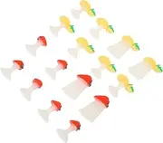 Baluue Nail Art Toe Separators 16pcs Silicone Dividers Perfect for Home Salon