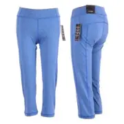 Aeropostale Live Love Dream Blue Crop Leggings NWT