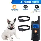 1/2 Electric Pet Dog Training E-Collar Anti Bark Obedience Remote Control 800M