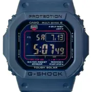 New in Box CASIO G-SHOCK GW-M5610U-2JF Black Navy Blue Solar Radio Men's Watch