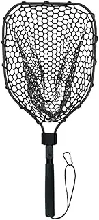 Aymzbd Fishing Net for Fish,Landing Net Collapsible Handle Fish Netting for Beach Backyard Salmon Catfish Bass Carp Trout Fishing