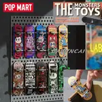 正品 POPMART✖️HOW2WORK LABUBU THE MONSTERS TOYS FINGER SKATEB