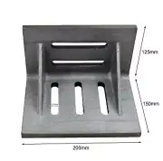 Cast Iron Angle Plate 8" x 6" x 5" Precision Tool Machining/ Milling/ CNC