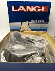 Vintage Figure Skates Lange Taurus Men's Size 10 Black