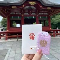 在飛比找蝦皮購物優惠-現貨💕日本帶回🇯🇵鶴岡八幡宮 身體健康御守 身體健康守 粉色