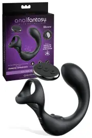 Pipedream Taintalizer 5.5" Remote Controlled Prostate Massager with Attached Cock Ring