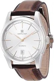 [Hamilton] Men's 'American Classic Spirit Of Liberty' Swiss Automatic Stainless Steel Casual Watch Color:Brown (Model: H42415551)