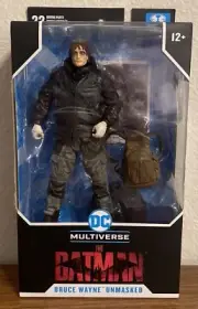 SEALED DC MULTIVERSE McFarlane Toys Action Figure: BRUCE WAYNE UNMASKED Batman