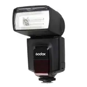 Godox TT520II 433MHZ Wireless 1/300s-1/2000s HSS Flash Speedlite Camera Top Fill Light for Canon / Nikon DSLR Cameras Black
