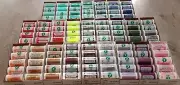 Embroidery Thread Polyester Set of 125 Double Snap Spools,600 yds,40W