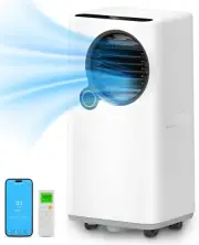 Portable Air Conditioners, 16000 BTU 6-In-1 Cooling, Dehumidifier & Fan, Ultra Q