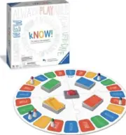 Google kNOW! Family Boardgame The Always Up-to-Date Quiz Game NEW SEALED