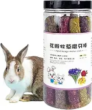Imtrub Rabbit Chew Sticks - Teeth Sticks Bunny Treats for Rabbits - Healthy Treats Teeth Grinding Toys Food Snacks for Chinchilla Squirrel Small Animals Indoor