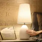 Bedside Table Lamp Office Touch Sensor Table Light Hotel Desk Top Table Lighting
