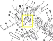 BRAND NEW!! Craftsman Table Saw Motor Mount Support Base 158543-C Bracket